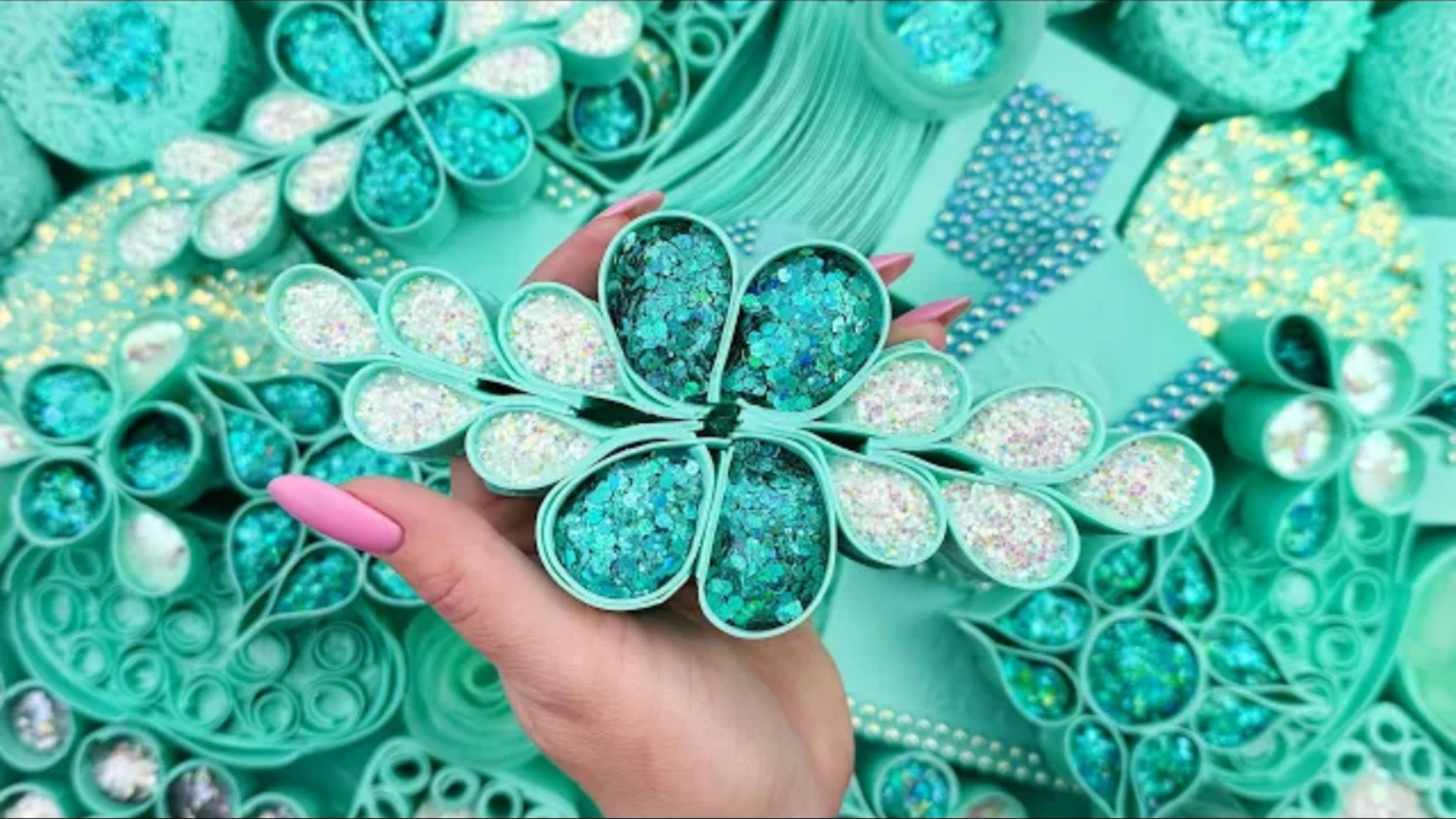 Wow, TURQUOISE!🎠🪩🗯️ASMR Soap relaxing,enjoy it!💫 смотреть онлайн