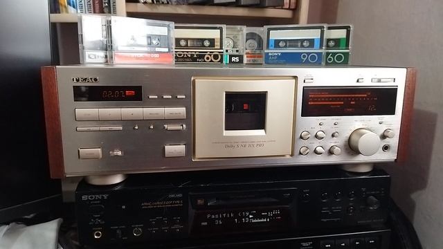 Teac V-8000S. Калибровка, запись и воспроизведение. смотреть онлайн