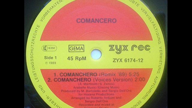 Comancero - Comanchero (Remix '89) смотреть онлайн