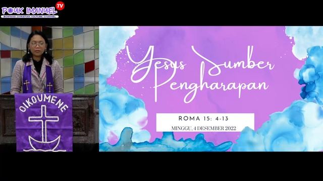 IBADAH MINGGU, 04 DESEMBER 2022 #POUKImanuelBontang смотреть онлайн