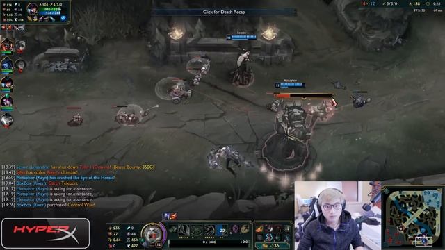 [ Box Box ] Riven vs Garen [ Riste ] Top Box Box Riven Stream Patch 9.6 смотреть онлайн