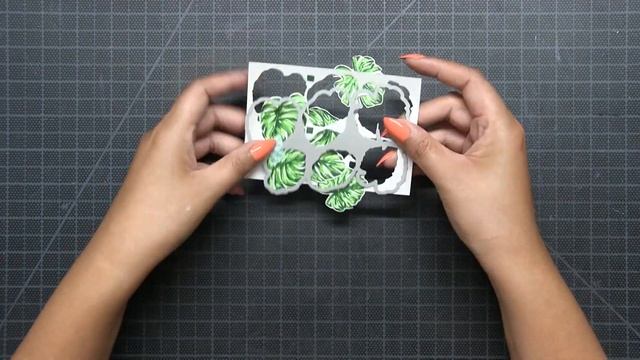 Intro: Multi Monsteras Grouped Layering Stamp + A Card! смотреть онлайн