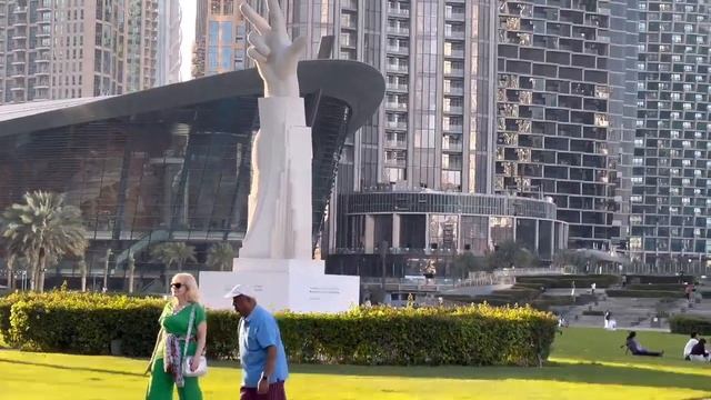 Burj Park: A Hidden Gem In The Heart Of Downtown Dubai #dubai #burjkhalifa #burjpark
