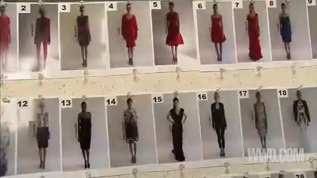 WWD: Fashion Week Spring 2009, Carolina Herrera - Beauty смотреть онлайн