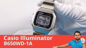 Часы Casio Illuminator B650WD-1A (из к/ф Проект «Сила»)