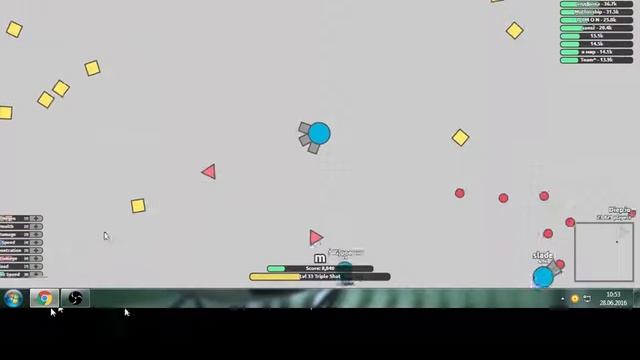 Diep.io № 1/дошел со второго раза до 45 лвл смотреть онлайн