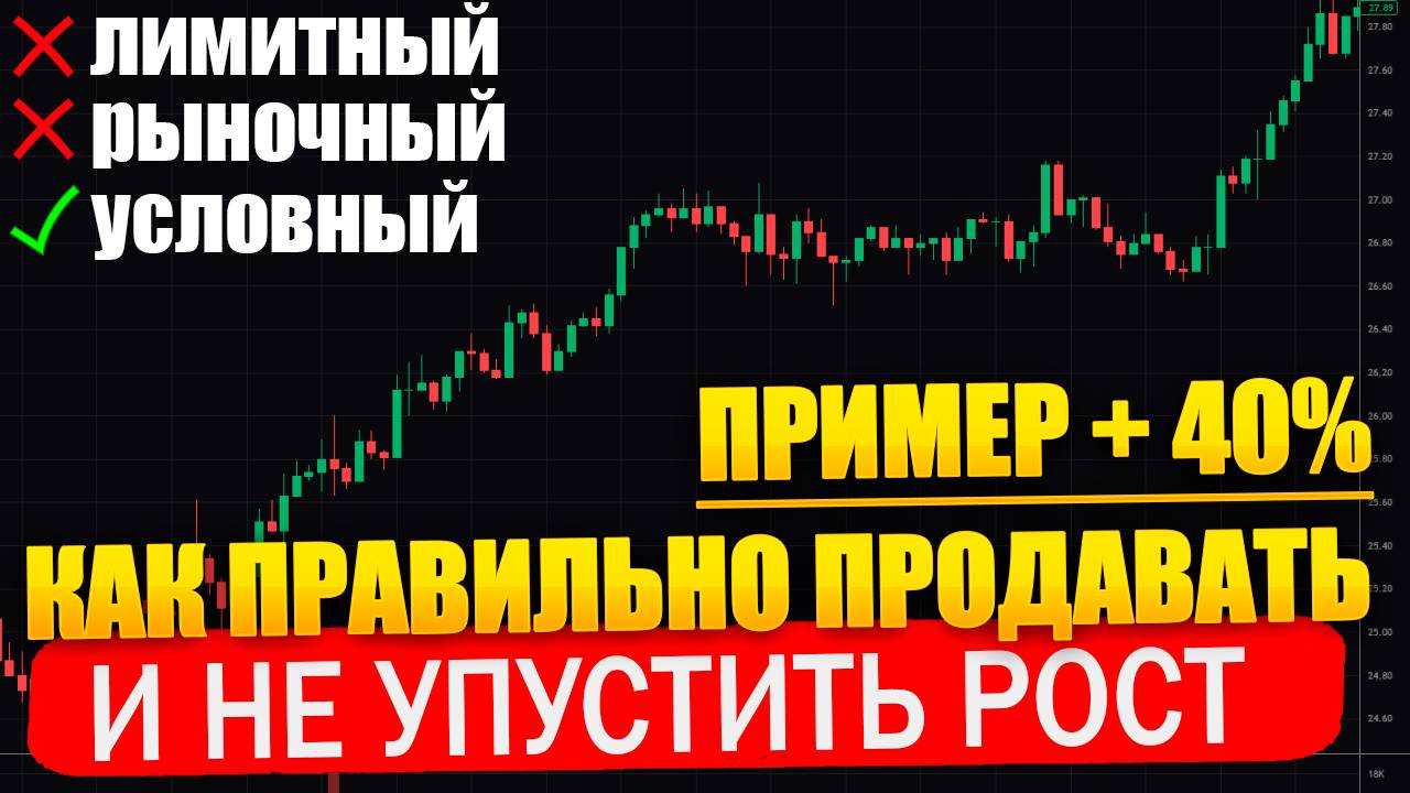 Как правильно продать Bitcoin и т п и не упустить рост. Условный ордер на ByBit смотреть онлайн