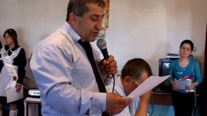 ГКОУ РД "Караузекская СОШ". Последний звонок 31-го выпуска 23.05.2012 год (1-я часть).