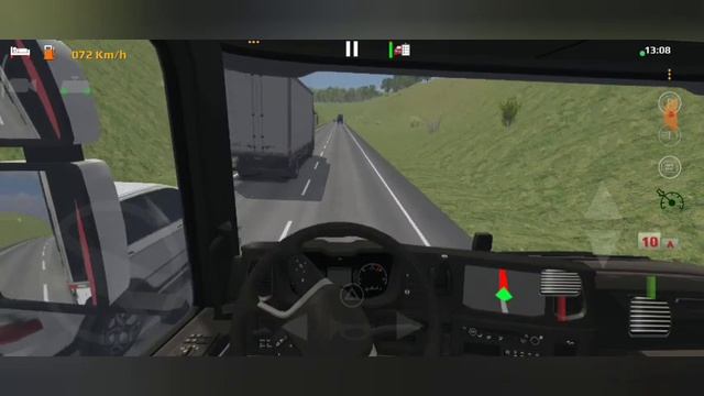 word Tuck Driving Simulator vídeo 📷 faz um vídeo de truck da Scania Slv 50 like смотреть онлайн
