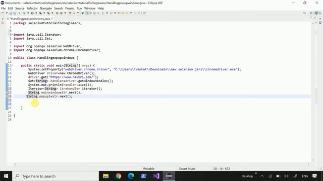 Handling Browser Popup Windows Selenium | Selenium Java tutorial for begineers | Tamil смотреть онлайн