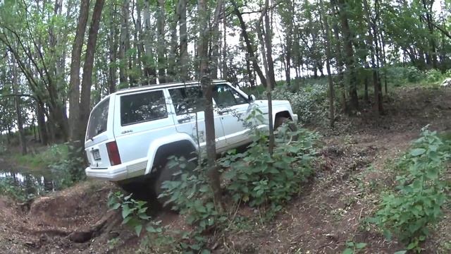 Jeep Cherokee XJ 3" lift offroad /CR SMUGGLER HOCH смотреть онлайн
