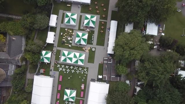 AERIAL FOOTAGE OF TASTE OF DUBLIN, IVEAGH GARDENS, DUBLIN смотреть онлайн