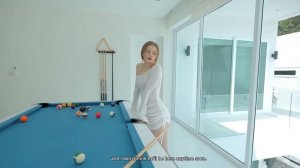 Diana Rider - Практикуйтесь в игре в бильярд