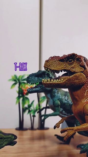 Dinosaur World 29 #Shorts Tyrannosaurus Stegosaurus T-REX смотреть онлайн