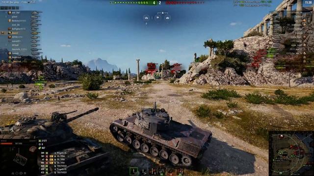 World of Tanks- leopard 1- бой на хорошую суммарку с небольшими фейлами..) смотреть онлайн