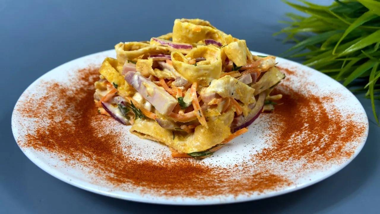 Салат "АФОНЯ" его НИКТО не знает и не ГОТОВИТ! Вкуснее не ПРИДУМАТЬ, не салат, а ЧУДО! смотреть онлайн