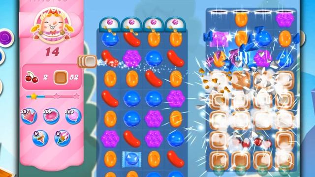 Candy Crush Saga Level 11776 - 25 Moves  NO BOOSTERS