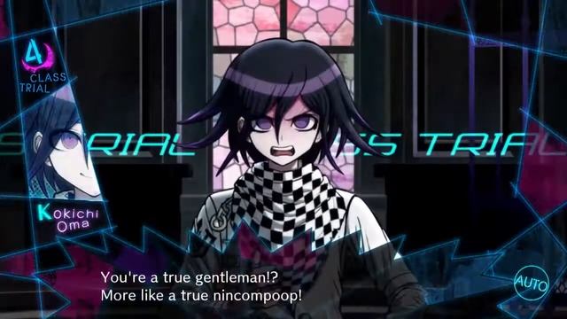 Danganronpa V3 - Kokichi gets mad at Gonta смотреть онлайн