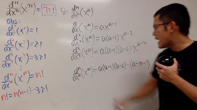 pi-th derivative of x^pi смотреть онлайн