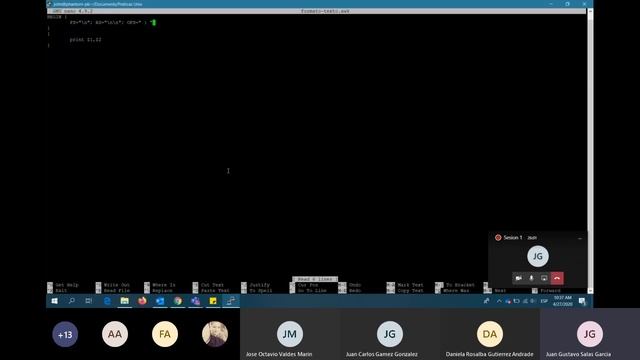 Unix | 5. Utilería AWK y Procesamiento de Archivos de Datos (27 de Abril del 2020) смотреть онлайн