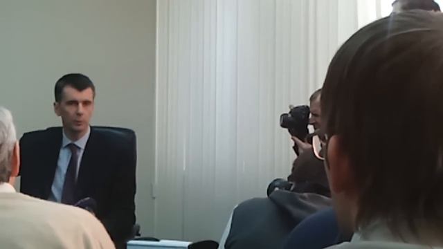 Прохоров в академпарке (Новосибирск, 27 января 2012 г.) смотреть онлайн