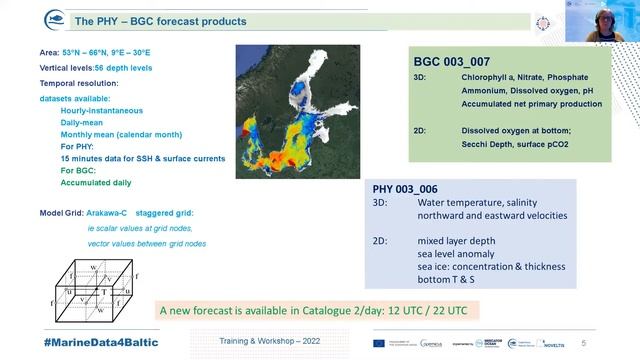 Copernicus Marine Training for the Baltic Sea 2022 - Session 1: products & user testimonies смотреть онлайн