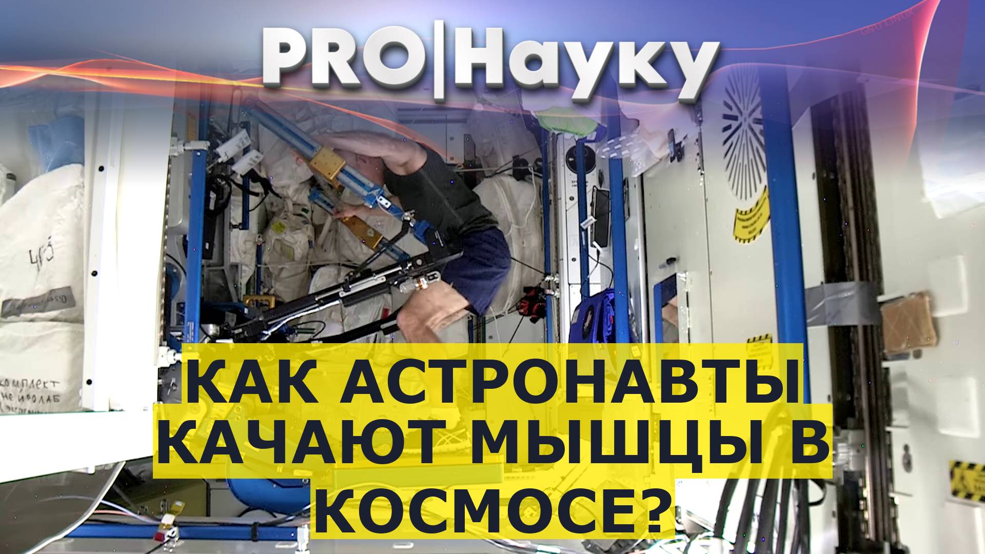 Как астронавты качают мышцы в космосе? смотреть онлайн