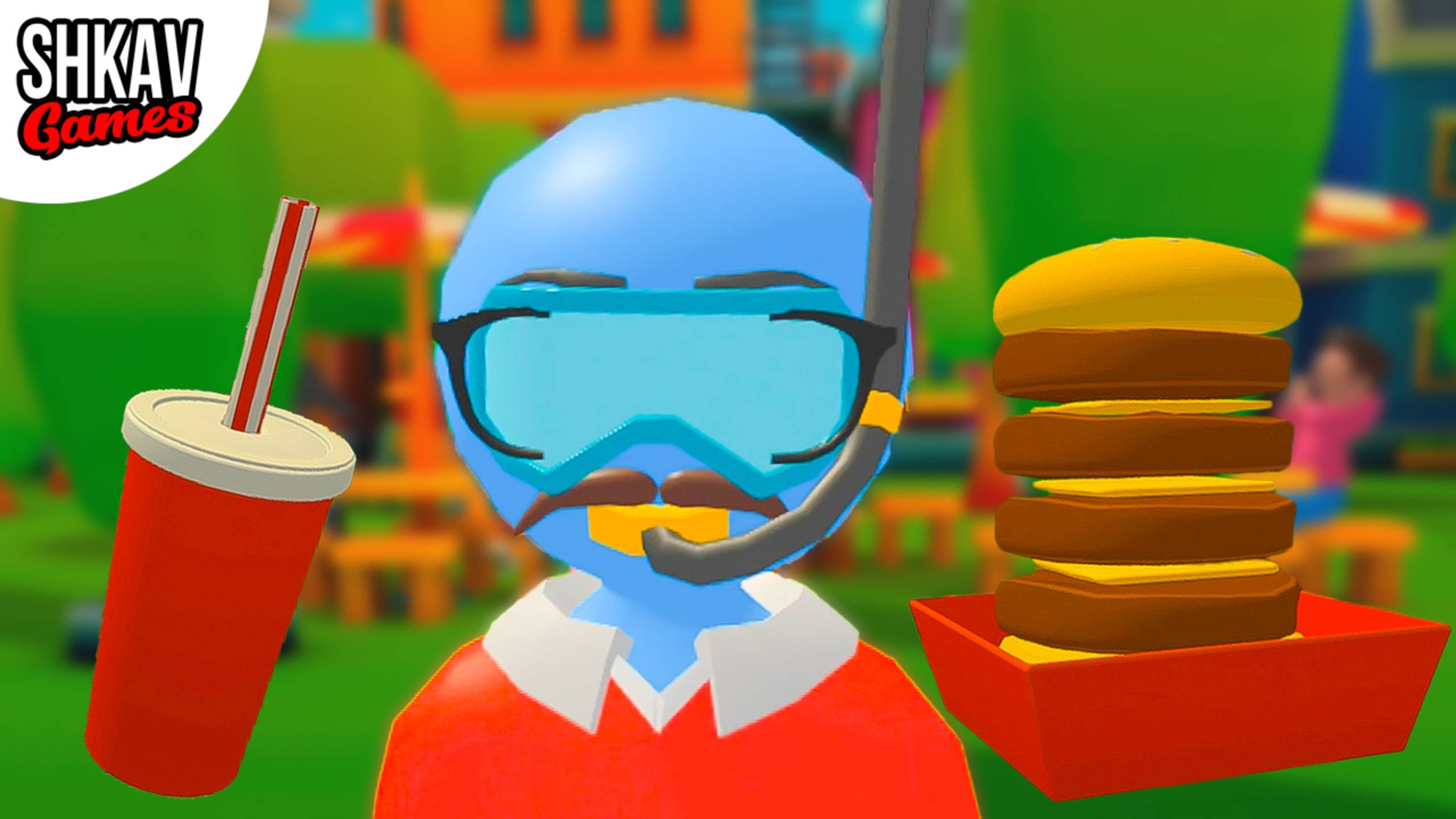 ОГРОМНЫЙ БУРГЕР ДЛЯ АКВАЛАНГИСТА! Grill on Wheels VR / Часть 3 / смотреть онлайн