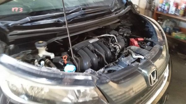 Работа ДВС L15B Honda Freed GB5 2017г