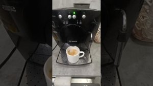 работа кофемашины Bosch benvenuto Classic