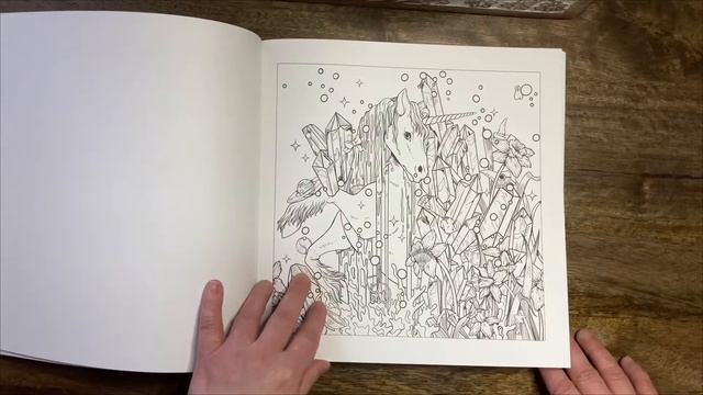 MYTHOGRAPHIC Paradise - Fabiana Attanasio // Adult Colouring book Flip Through смотреть онлайн