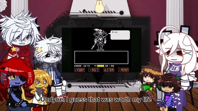 [] UNDERTALE Reacts To Disbelief Hard Mode ( Disbelief Papyrus Hard Mode ) [] Undertale [] Gacha []
