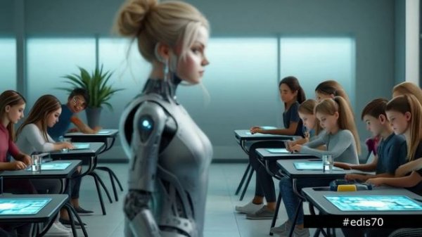 Лира - робот учитель #edis70