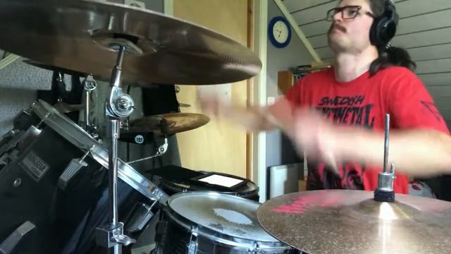 TOXAEMIA - ANOTHER LIE, ANOTHER DEATH. SWEDISH DEATH METAL. DRUM COVER смотреть онлайн