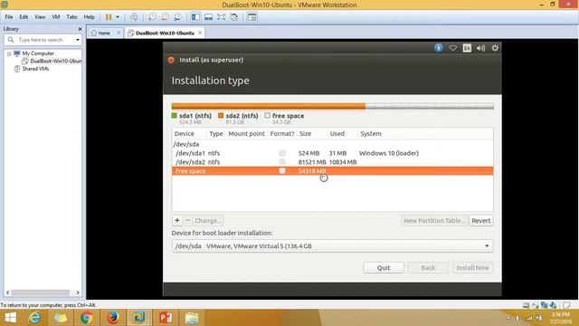 How to Install Dual Boot Windows 10 and Ubuntu смотреть онлайн