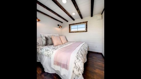 34 ft The Coziest Tiny House with Large Casement Window by Mint Tiny Homes