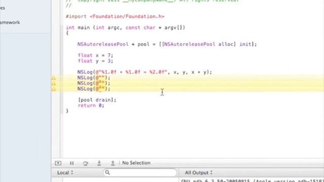 Objective C Programming Guide - Part 4 - Basic Math смотреть онлайн