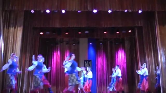 Зразковий хореографічний колектив "Діти планети". Постанова 1 частини танцю "ГОПАК". смотреть онлайн