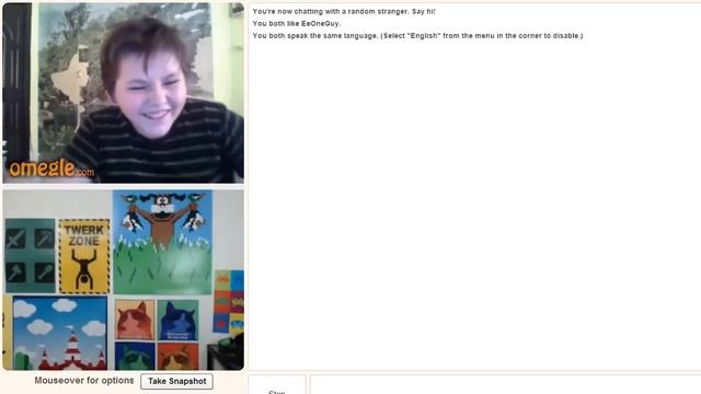 Ивангай встретил Фейса В OMEGLE и вызвал на драку