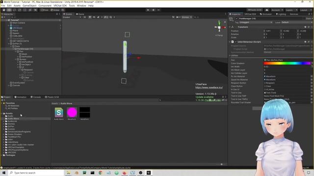 🪄 [VRChat Unity Tutorial] How To Set Up Audio Link for your VRChat World! (AudioWave) смотреть онлайн