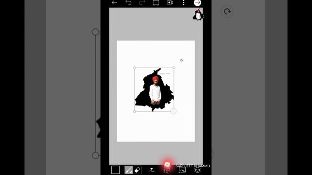 Picsart Photo editing | Background Punjab map | Movie poster editing tutorial смотреть онлайн