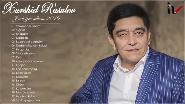 XURSHID RASULOV Sara Qo’shiqlar To’plami (JONLI IJRODA) ХУРШИД РАСУЛОВ Сара кушиклар (Жонли ижро)