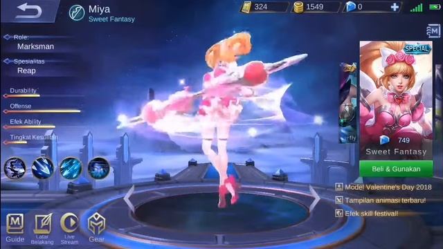 All skin miya in mobile legend смотреть онлайн