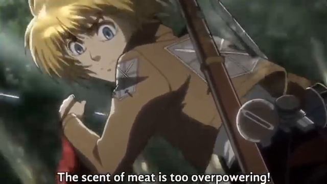 Sasha Vs The Massive Boar [[Attack on Titan]] смотреть онлайн
