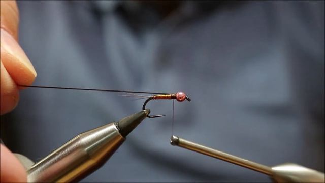 Copper nymph-Fly tying смотреть онлайн