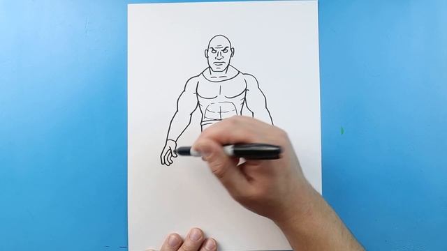 How to Draw BLACK ADAM смотреть онлайн