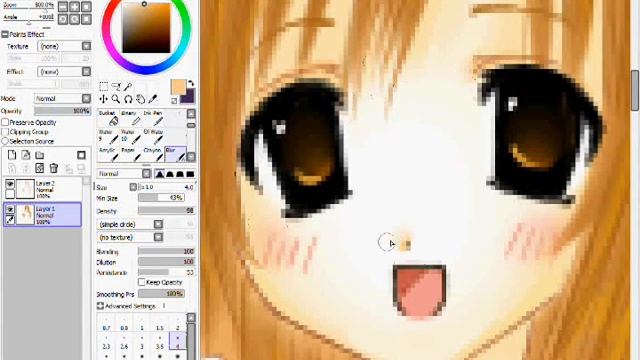 paint tool sai tablet anime drawing смотреть онлайн