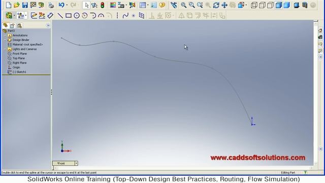 SolidWorks Extrude Curved Surface Tutorial смотреть онлайн