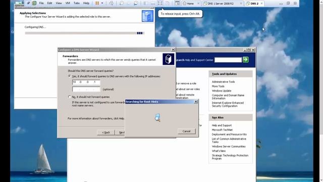HOW TO INSTALL AND REMOVE DNS FROM WINDOWS SERVER 2008-ACTIVE DIRECTORY смотреть онлайн