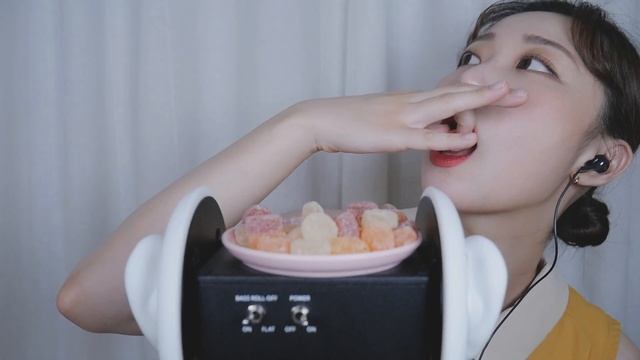 ASMR 쫀득쫀득 사우어 젤리😆 Sour Jelly Eating Sounds смотреть онлайн